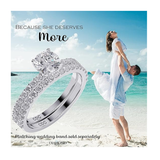 CVD Lab Grown Diamond Engagement Ring - 10K Solid Gold, Round Cut Solitaire, 0.50ct-2.00ct, G-H/VS-SI Clarity