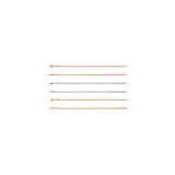 Rose gold plated sterling silver necklace chain.