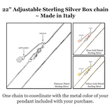 Nana Jewels Asscher Cut Simulate Diamond Solitaire Necklace With 22" Adjustable Box Chain- 7Mm(2Ct) Or 8Mm(3Ct) Look