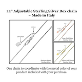 Nana Jewels Asscher Cut Simulate Diamond Solitaire Necklace With 22" Adjustable Box Chain- 7Mm(2Ct) Or 8Mm(3Ct) Look