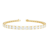 Simulated Diamond Tennis Bracelet, Pure Brilliance Zirconia, Sterling Silver 5.0ct, 7.50ct, 10ct, 17.50ct, 22ct