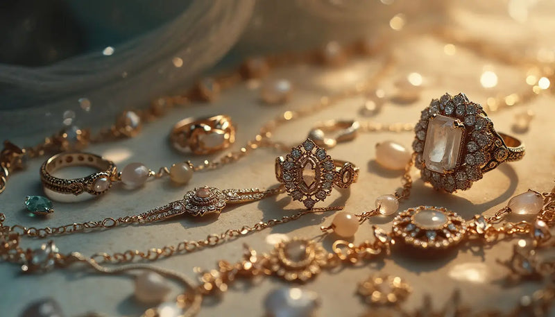 Inherited jewelry collections