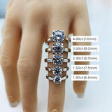 NANA Jewels Lucita Round Cut Solitaire Wedding Engagement Ring Series in 14K Gold w/Pure Brilliance Zirconia Simulated Diamond