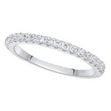 NANA Jewels Wedding Band CZ Ring 3/8cttw Stackable Ring in Solid 10K Gold w/Pure Brilliance Zirconia, Fashion Ring